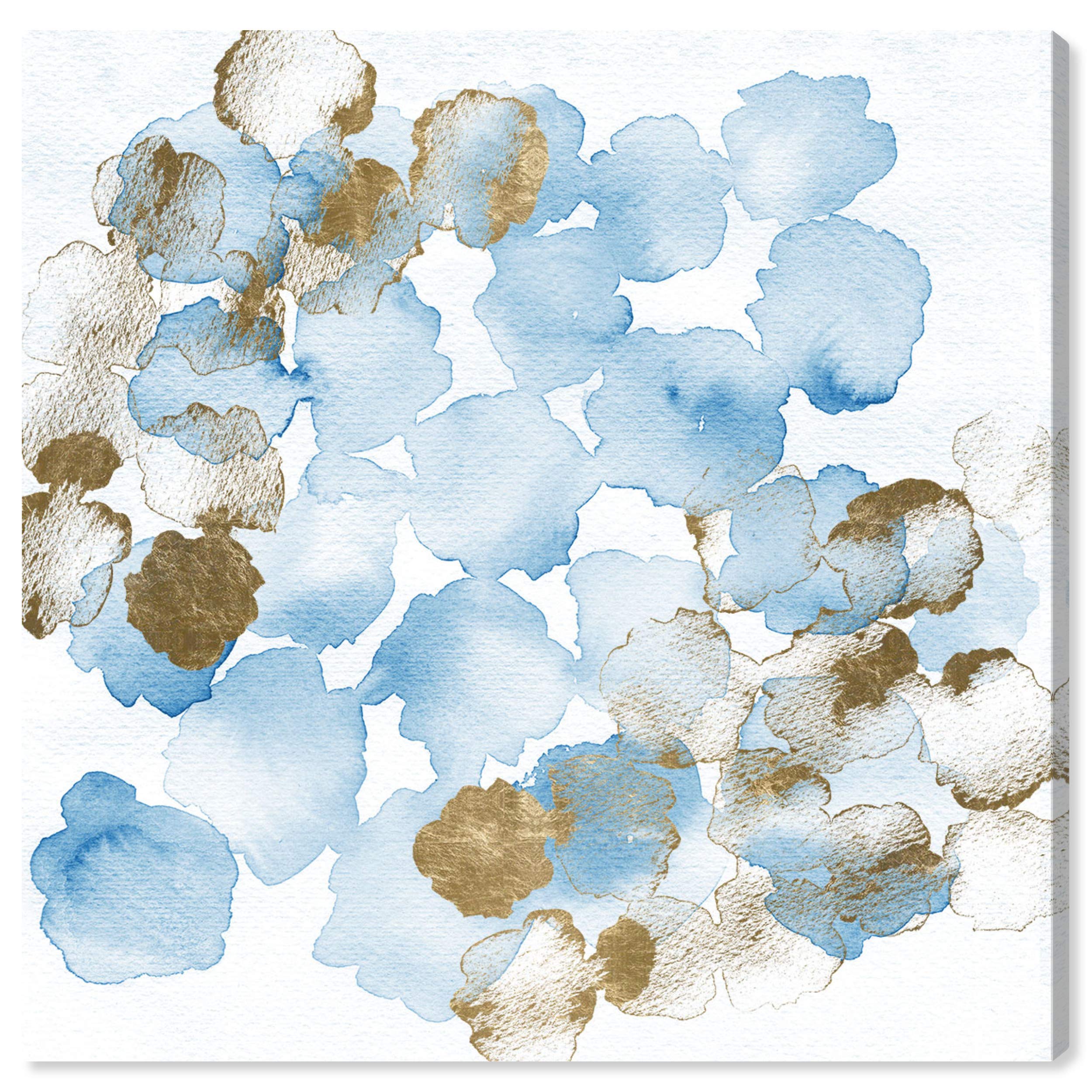 Oliver Gal 17367_20x20_CANV_XHD Colortown | Premium Canvas Print. The Abstract Wall Art Decor Collection by Oliver Gal. Gallery Wrapped, Blue, 20" x 20"