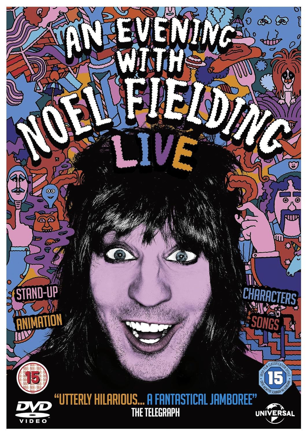 Amazon.com: An Evening with Noel Fielding [DVD] [2015] : Noel Fielding ...