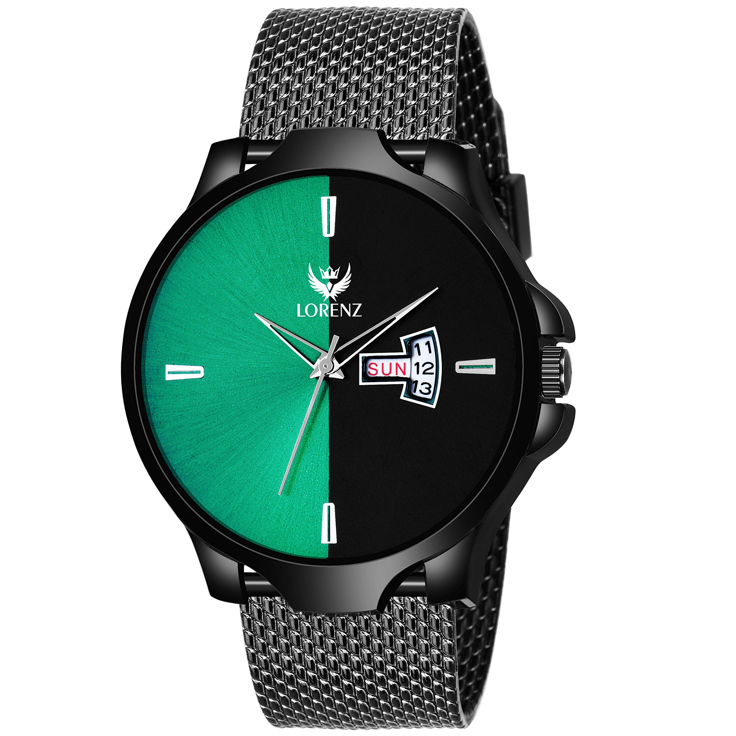 LORENZ Day and Day Functioning Analogue Watch for Men | Watch for Boys- MK-2094W (B07Y8HYFW6) Amazon Price History, Amazon Price Tracker