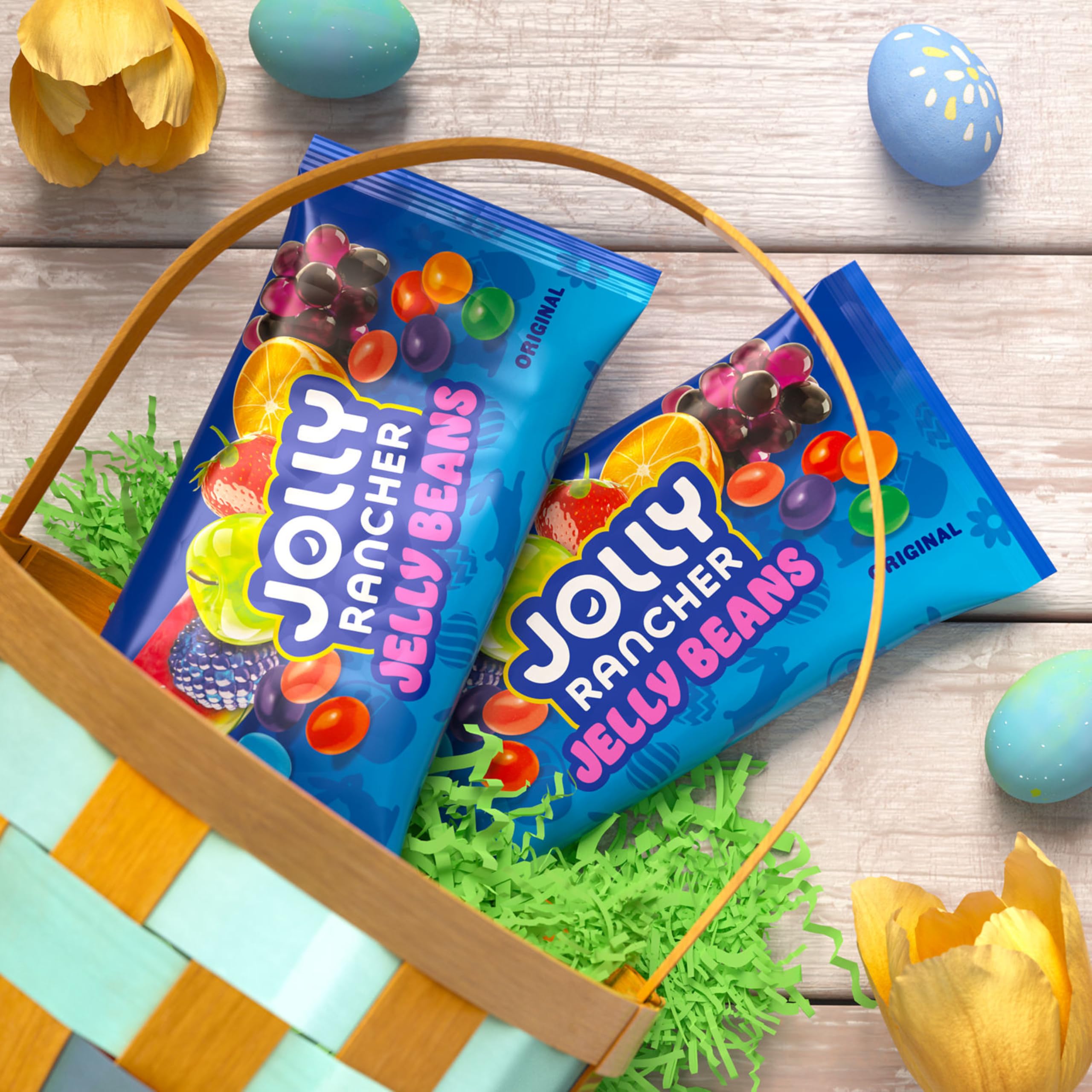 JOLLY RANCHER Original Fruit Flavored Jelly Beans, Easter Candy Bag, 14 oz