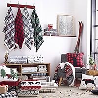 Vista 20 de Eddie Bauer - Full Sheets, Cotton Flannel Bedding Set, Brushed For Extra Softness, Cozy Home Decor (Dog Friends, Full)