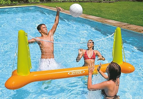 Miniatura 10 de Intex - Juego de voleibol de piscina 94 pulgadas x 25 pulgadas x 36 pulgadas para mayores de 6 años