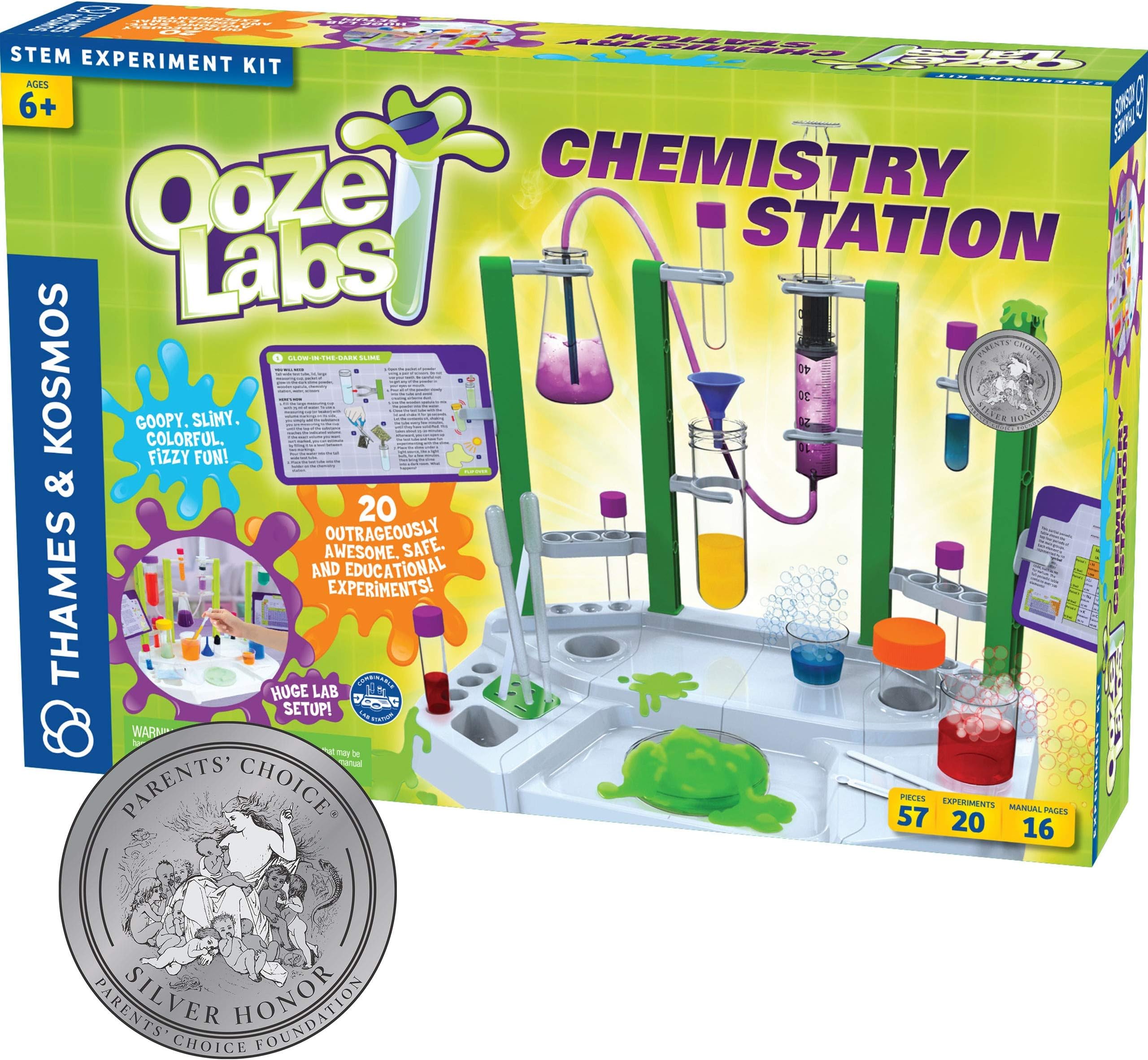 Thames & Kosmos Ooze Labs Chemical Station Science Experiment Kit