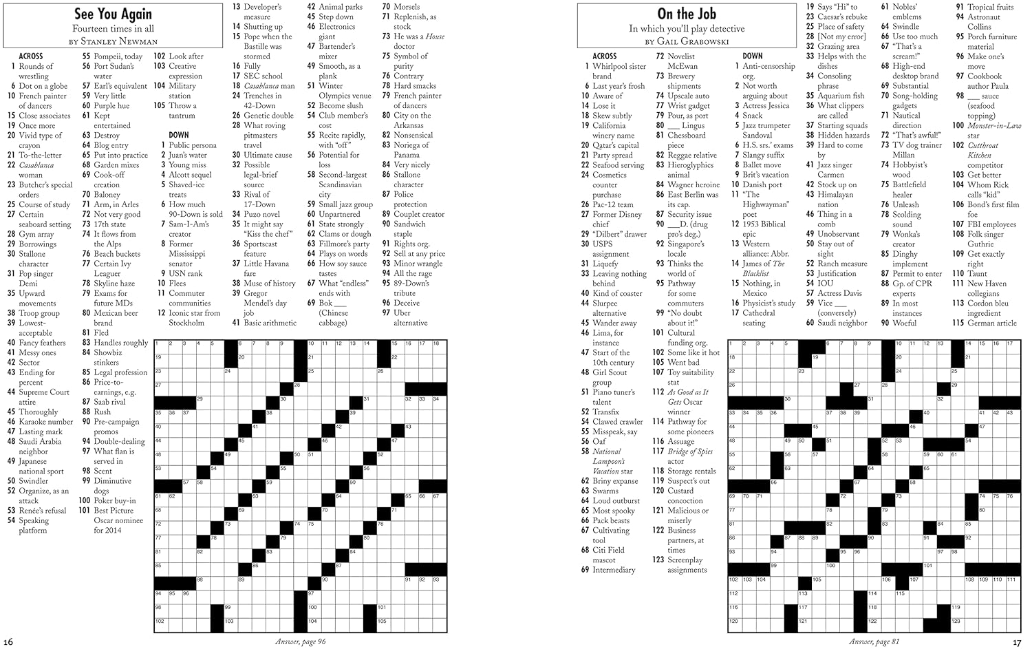 Pajama Weekend Crosswords (Sunday Crosswords) - Image 2