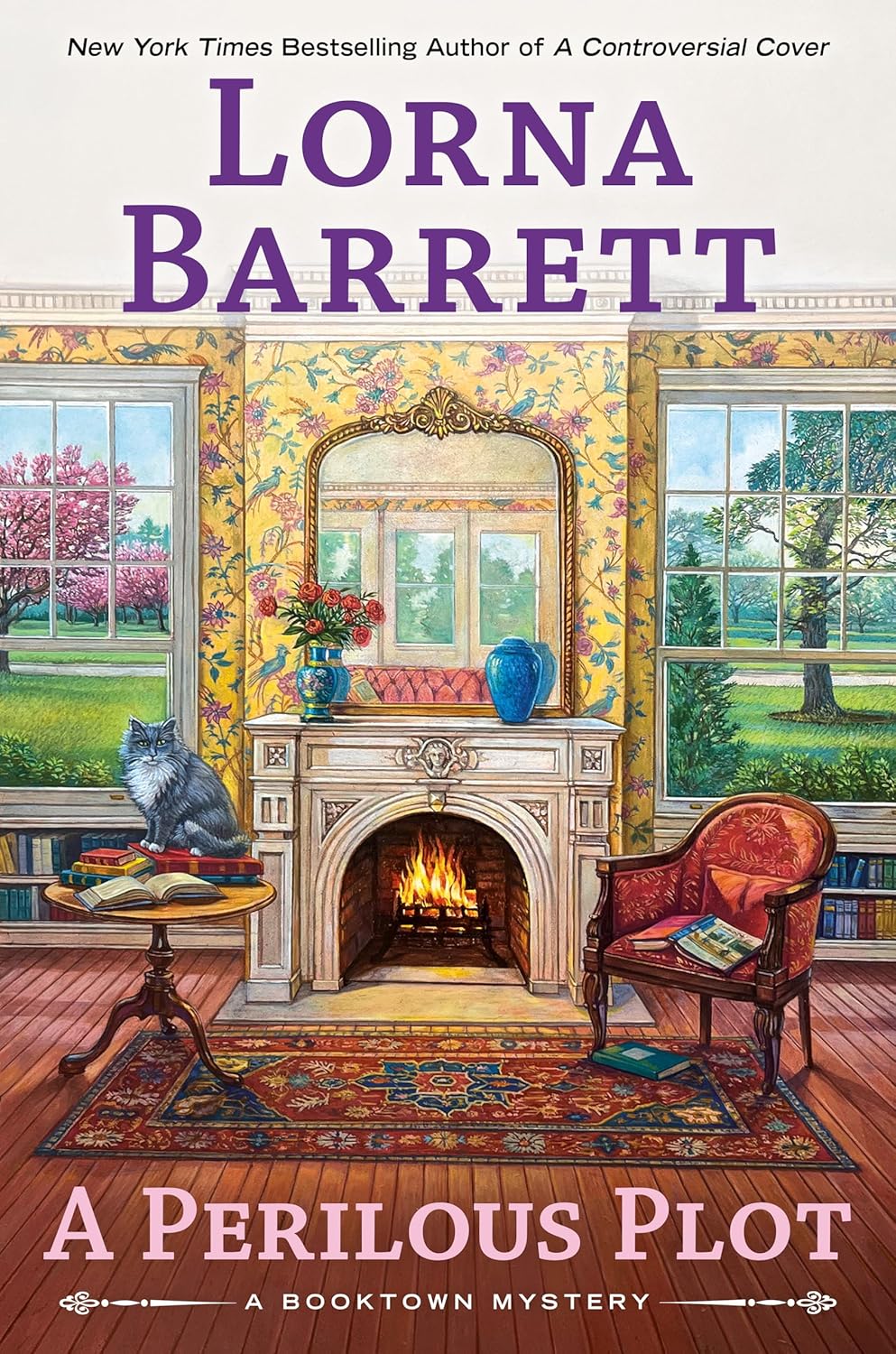 A Perilous Plot (A Booktown Mystery)      Hardcover – September 23, 2025