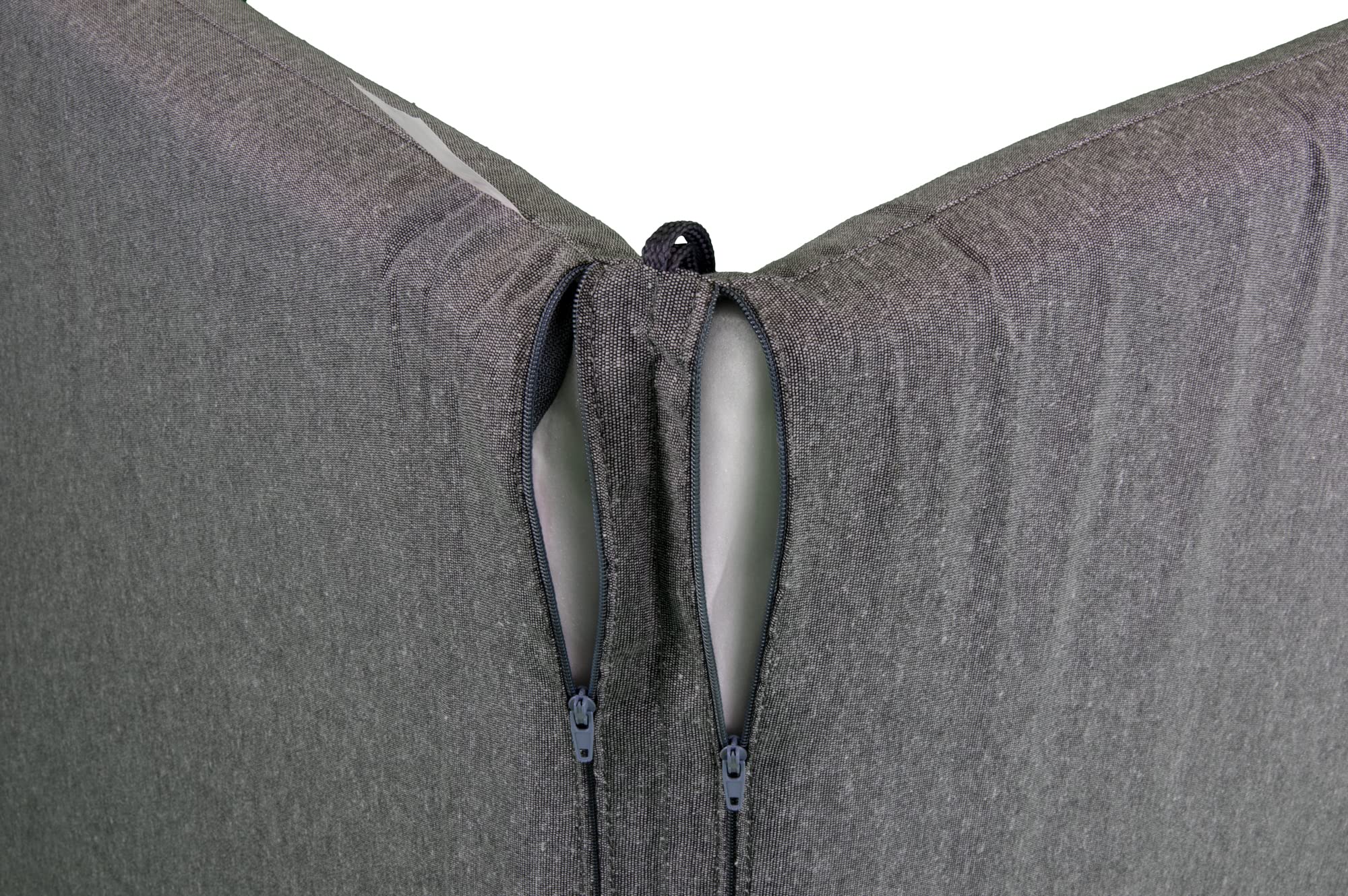 Cuscino per Lettino Prendisole Grigio 73x110x57 cm Cotone Poliestere Sfoderabile Made in Italy