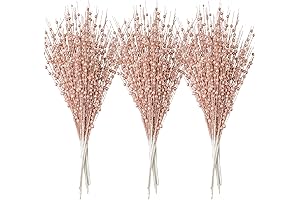 Joiedomi 24pcs Rose Gold Christmas Tree Ornaments