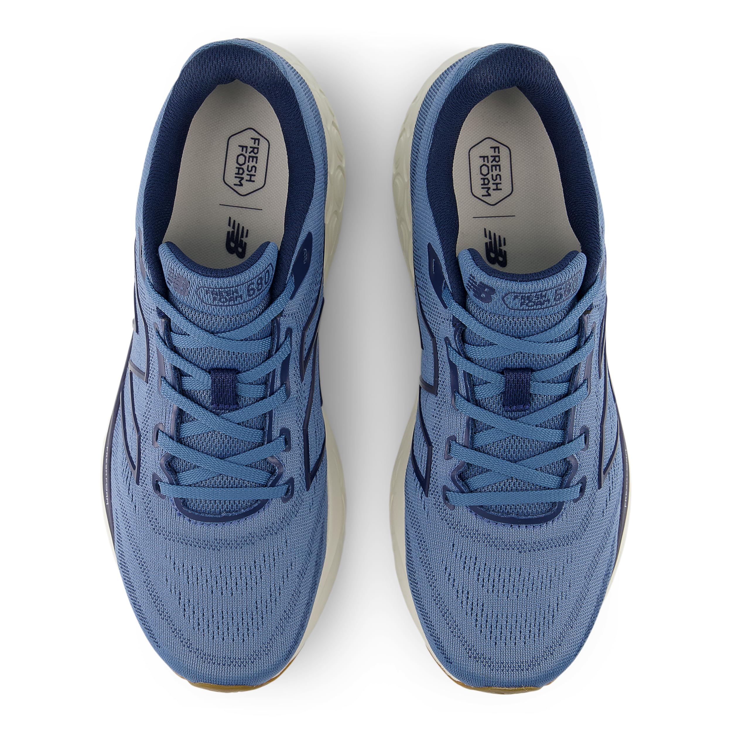 New Balance Herren Fresh Foam 680 V8 Laufschuh, Shoreline Blue/Nb Navy/Sea Salt, 13 – Ansicht 5