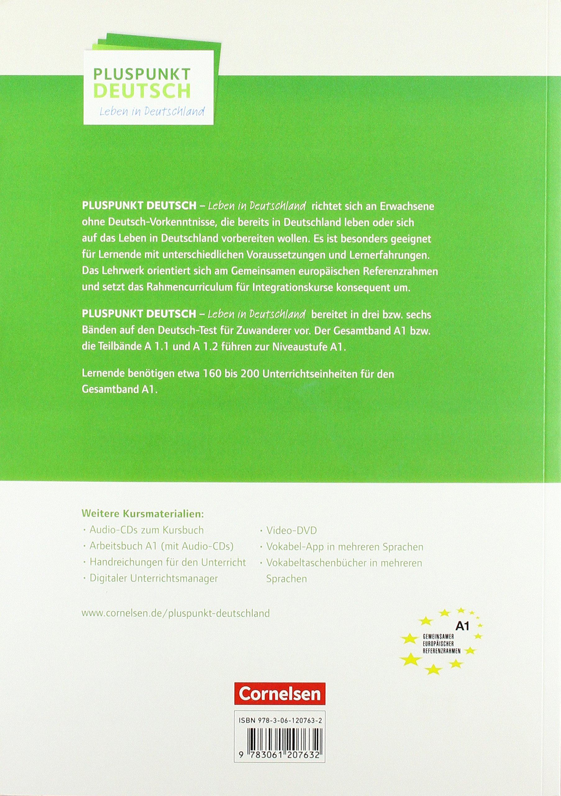 Pluspunkt Deutsch - Leben in Deutschland - Allgemeine Ausgabe - A1: Gesamtband: Kursbuch (2. Ausgabe) - Inkl. E-Book und PagePlayer-App