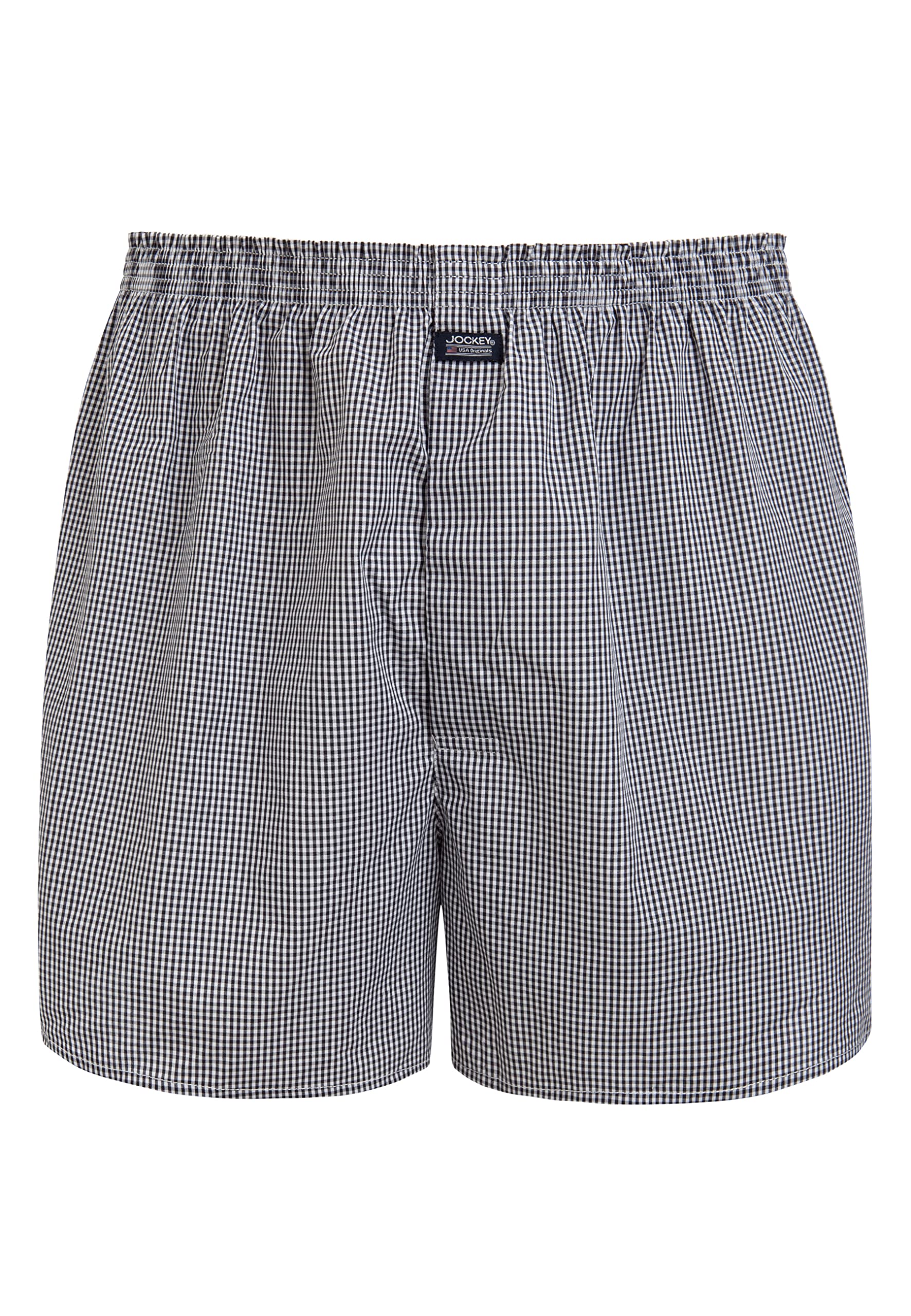 Jockey Men's Navy Jockey® Everyday Check Woven Boxer, 3XL
