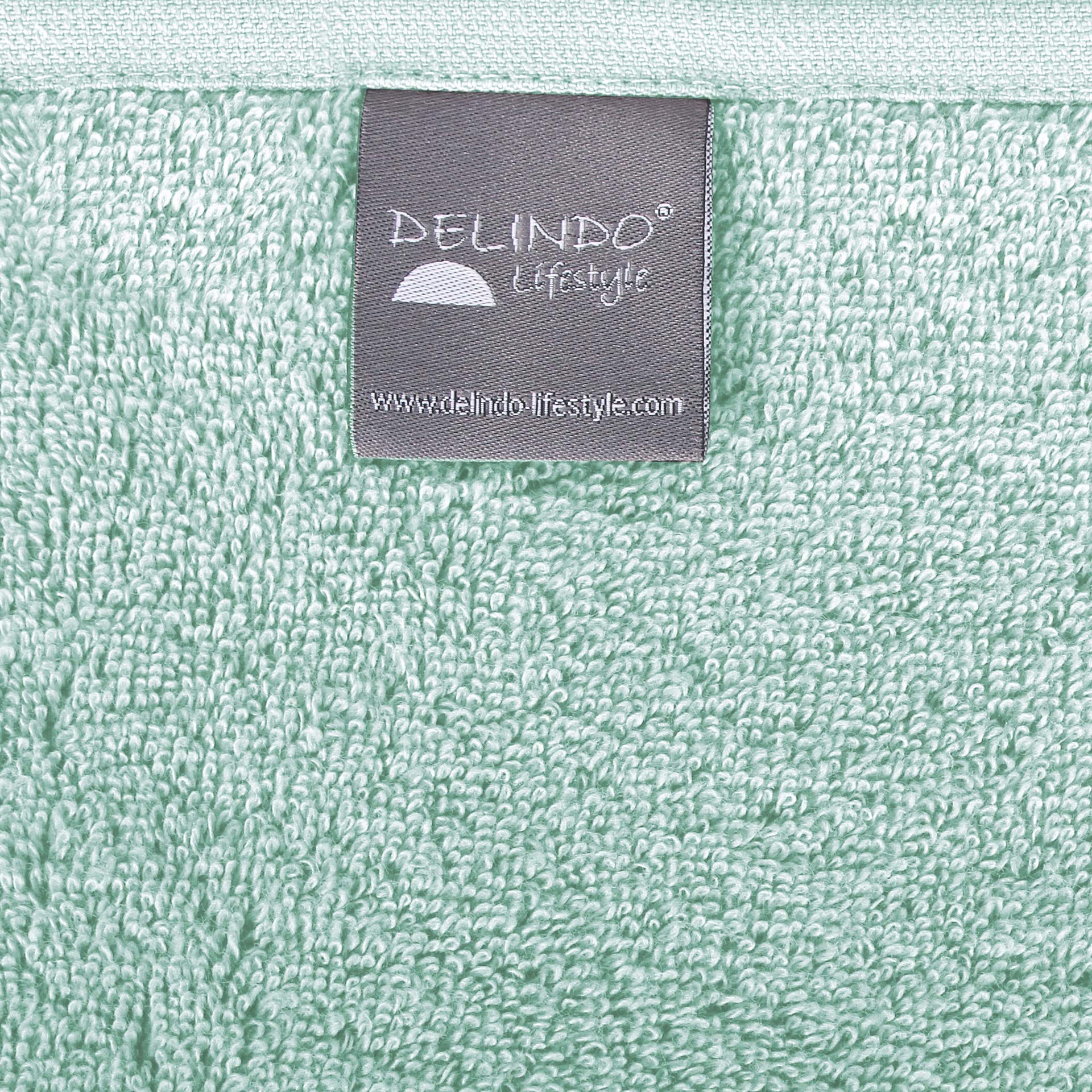 Delindo Lifestyle® Seria ręczników Colares Mint, ręcznik do sauny XXL 80 x 200 cm dla kobiet