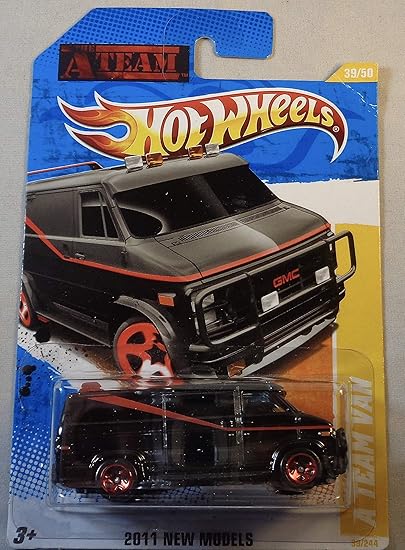 Buy 2011 Hot Wheels A Team Van Black 