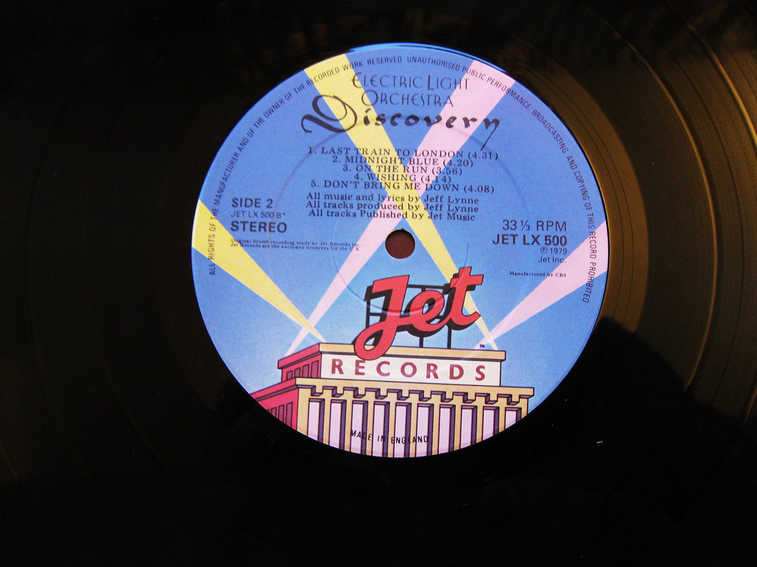 ELECTRIC LIGHT ORCHESTRA Discovery 1979 elo