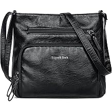 Crossbody Purses for Women Soft Vegan Leather Cross Body Handbag Lightweight Medium Shoulder Purse Travel Casual Bag