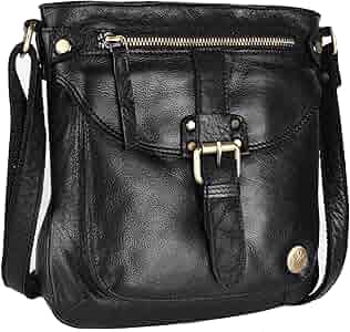 LEDERBUCK Real Leather Small Crossbody Handbags & Purses for