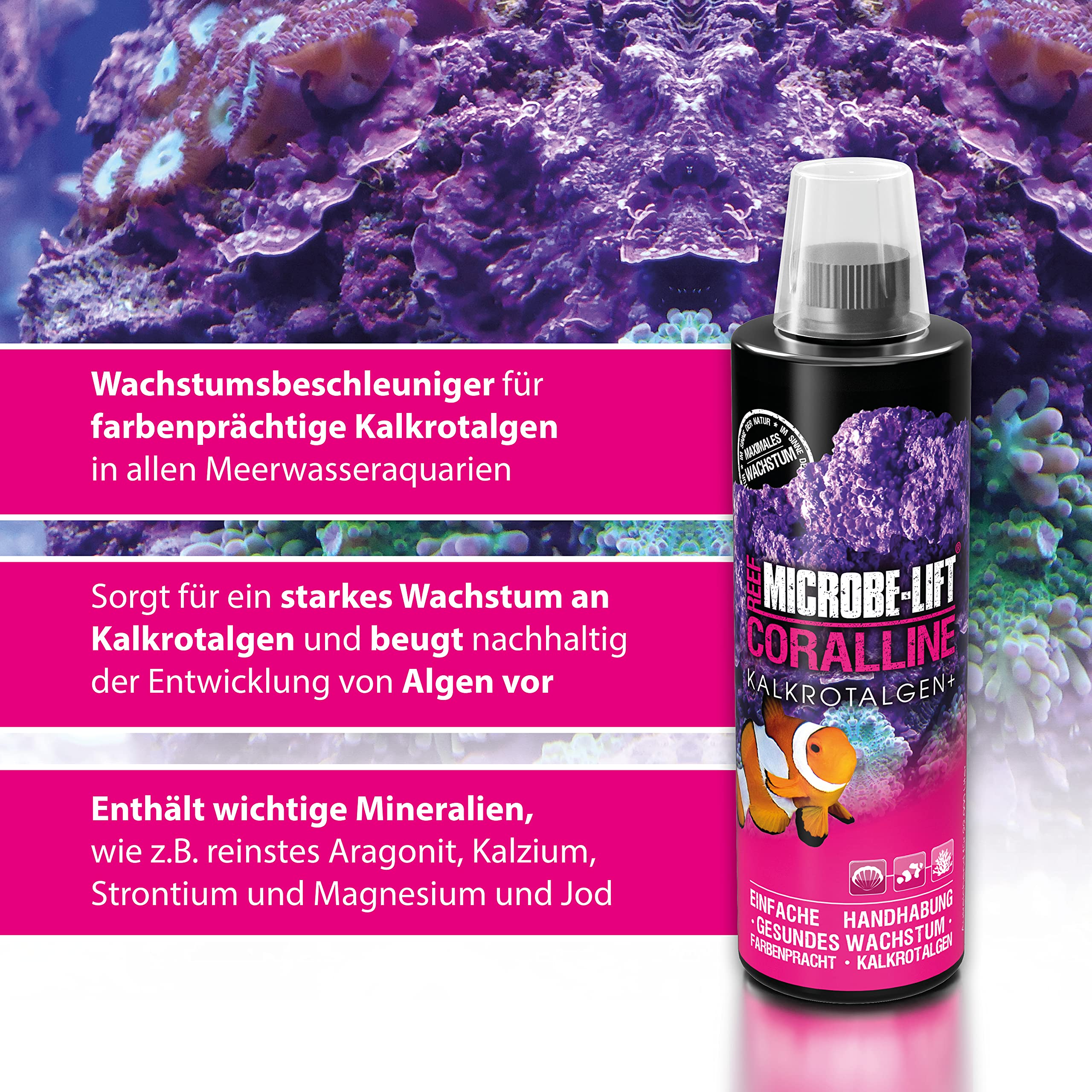 Microbe-Lift® - Coralline - wzrost czerwonych alg z wapniem (118ml.)