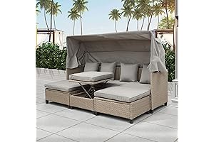 Quarte 4-Piece Outdoor Sectional Sofa Set: Comfort and Luxury for Your Patio