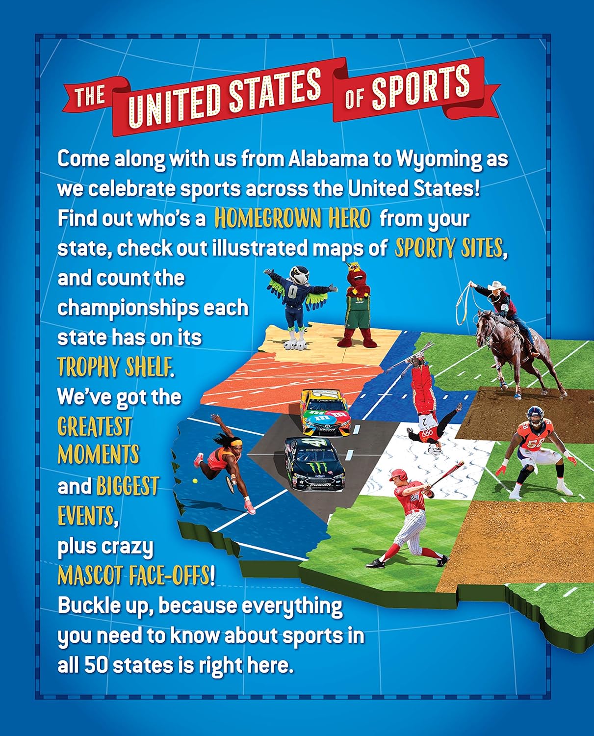 The United States of Sports: An Atlas of Teams, Stats, Stars, and Facts for Every State in America (A Sports Illustrated Kids Book) The United States of Sports: An Atlas of Teams, Stats, Stars, and Facts for Every State in America (A Sports Illustrated Kids Book)
