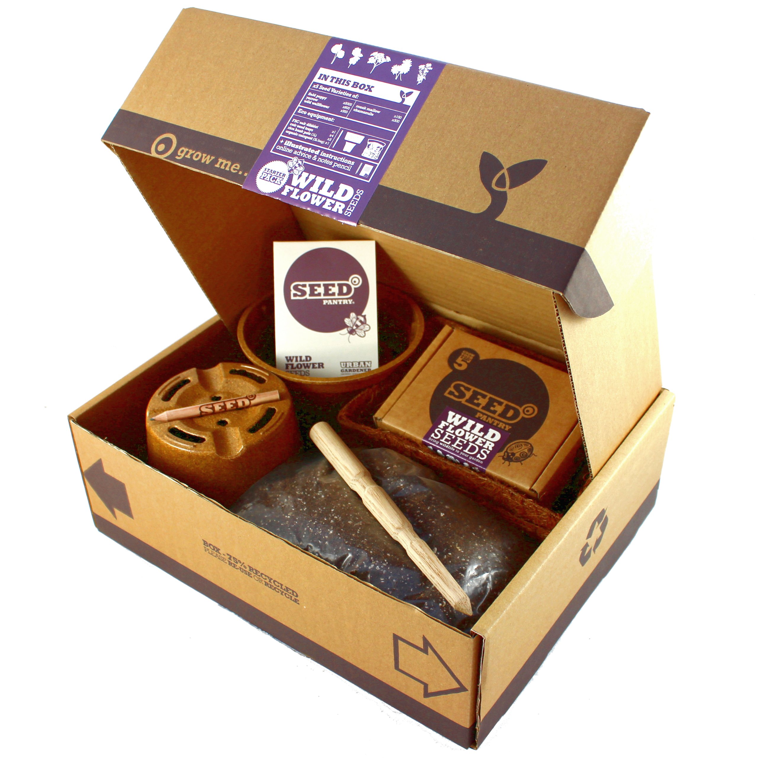 Seed Pantry Wild Flower Seeds Starter Pack