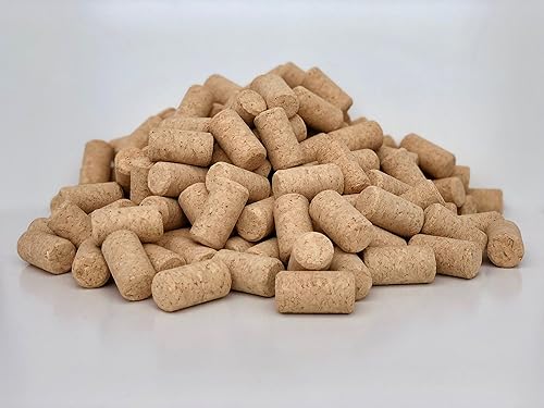 Miniatura 3 de Corchos de vino Nuevo Natural #9 Premium Winery & Bottle Grade de Portugal. Se adapta a todas las botellas. Corcho Beats #8 y #7, recto 1-34" x