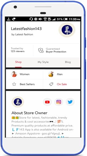 LATEST FASHION-143 Online Shopping Store (LF143)