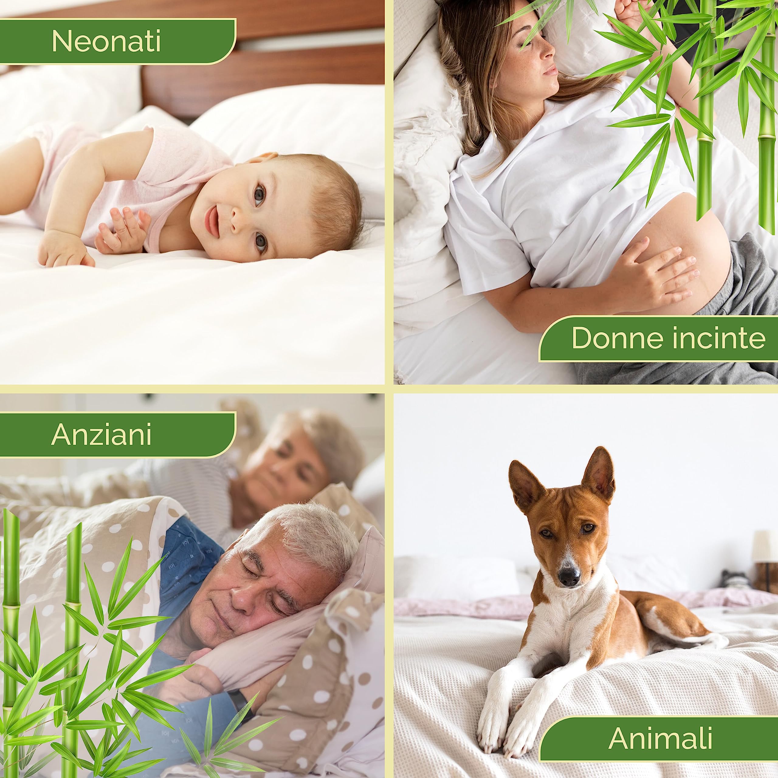 Traversa Impermeabile Per Letto Singolo In Bambù - Lavabile, Proteggi Materasso (100x180 Cm) - Foto 7