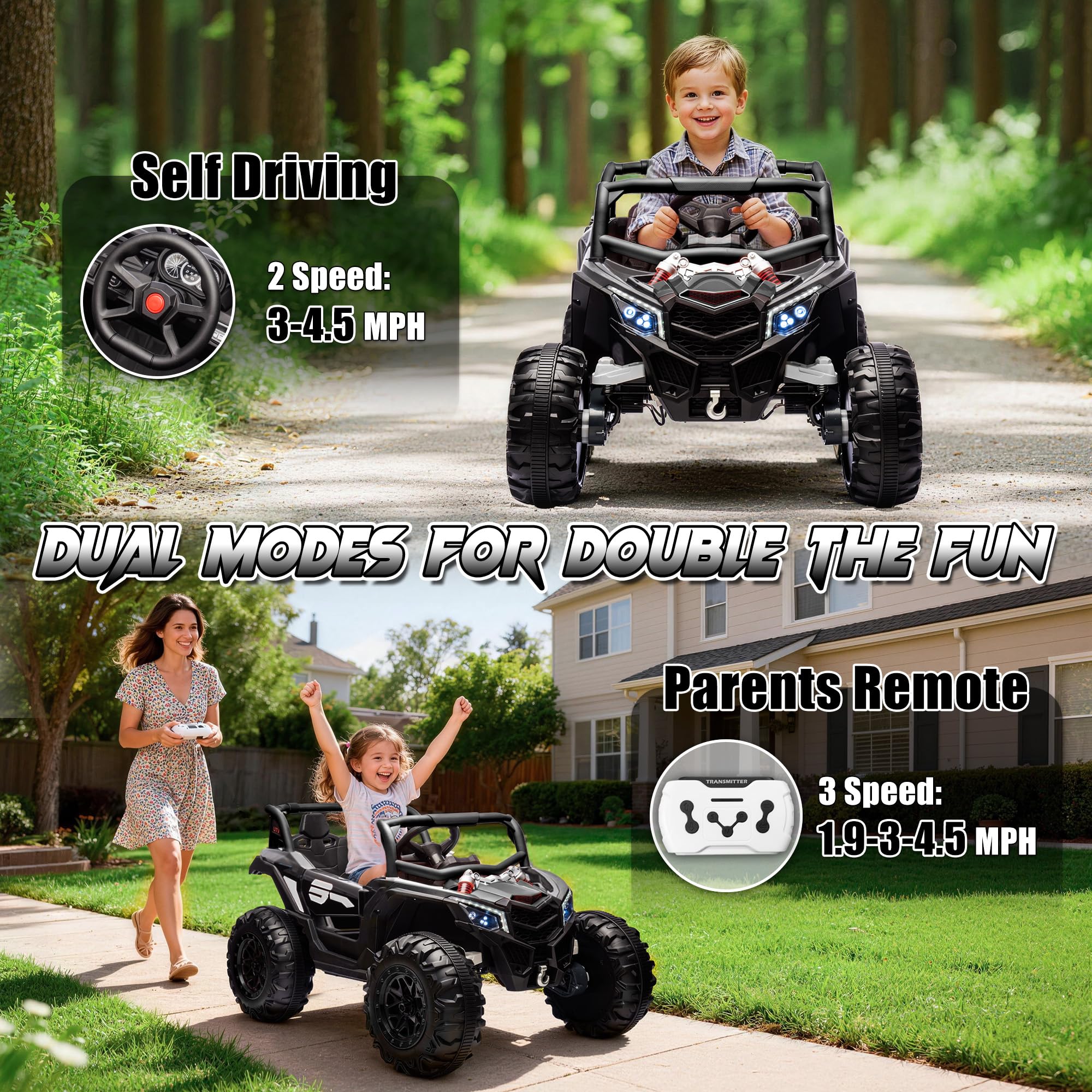 24V Ride On Car for Kids