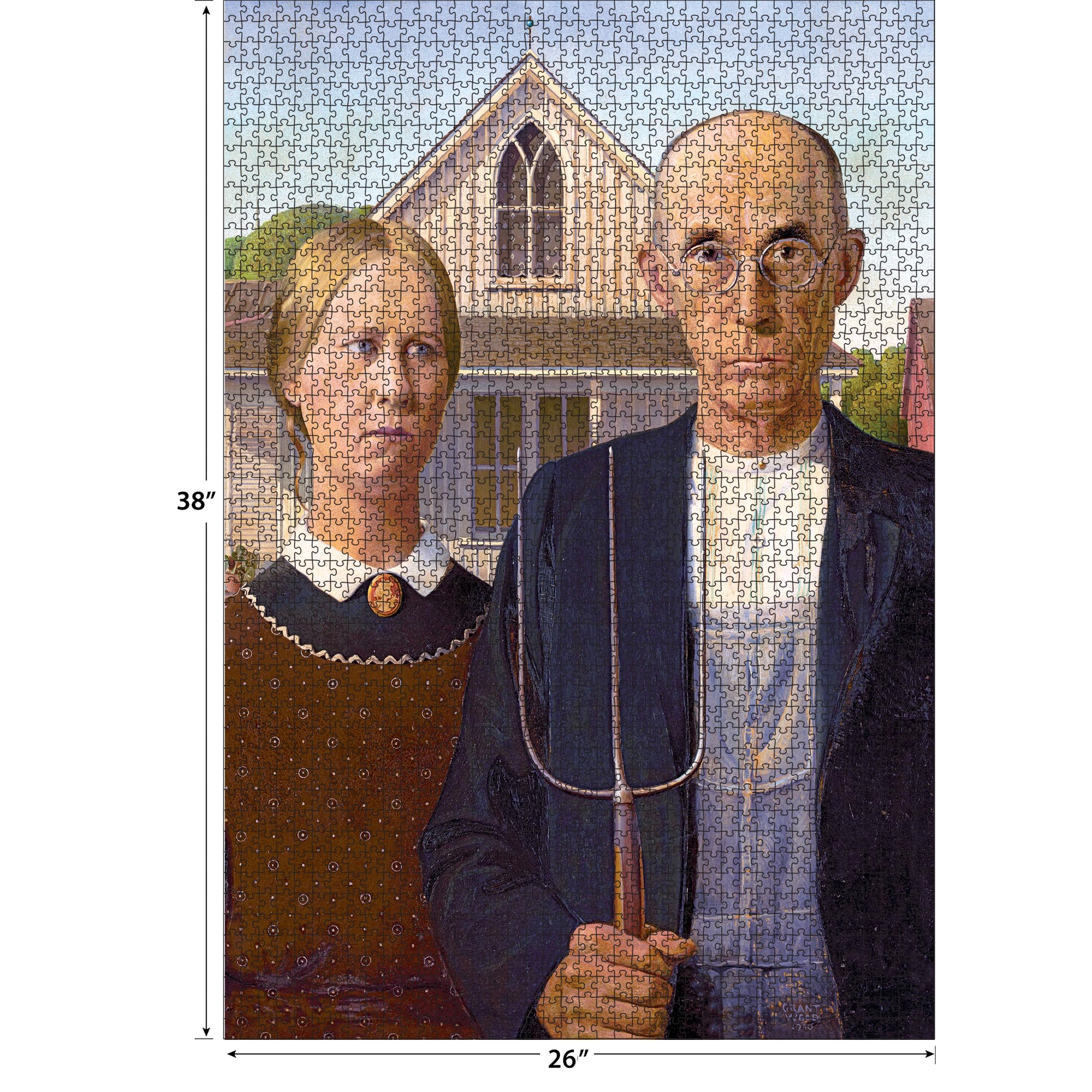 Amazon.com: RoseArt Kodak Premium Masters American Gothic 2000