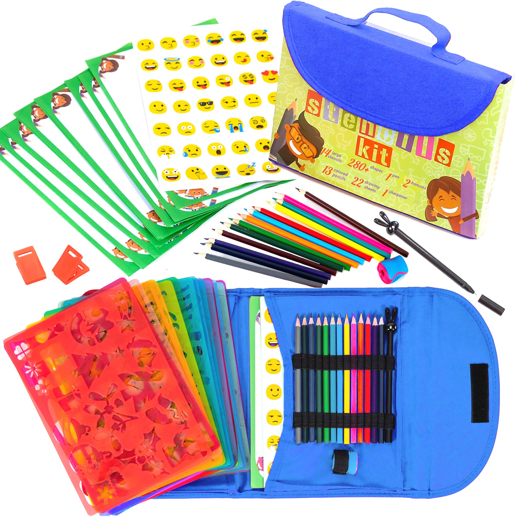 Drawing Stencils Set for Kids