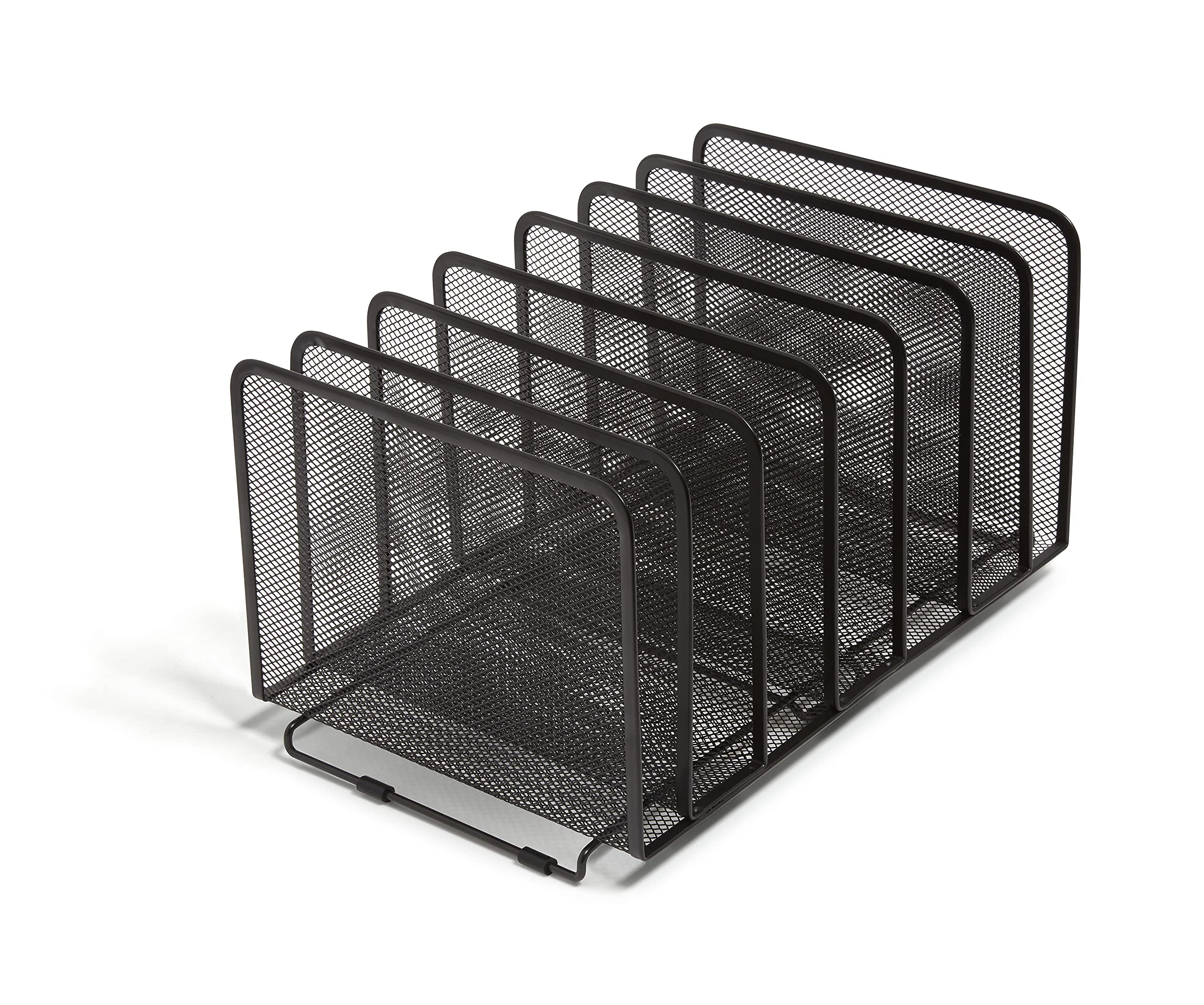 Staples TRU RED TR57560-CC 7 Compartment Wire Mesh File Organizer
