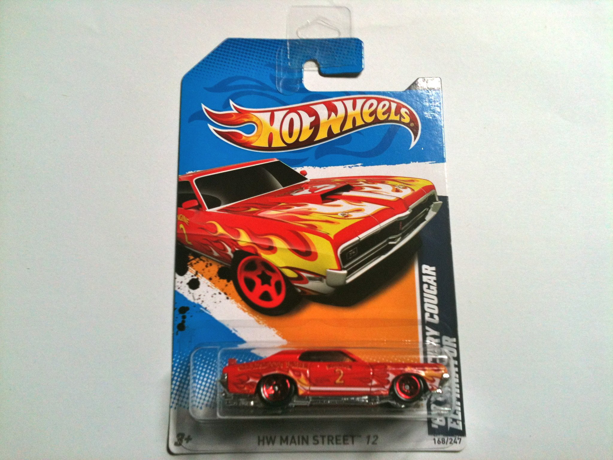 Hot Wheels '69 mercury cougar eliminator year 2012 168/274 8/10