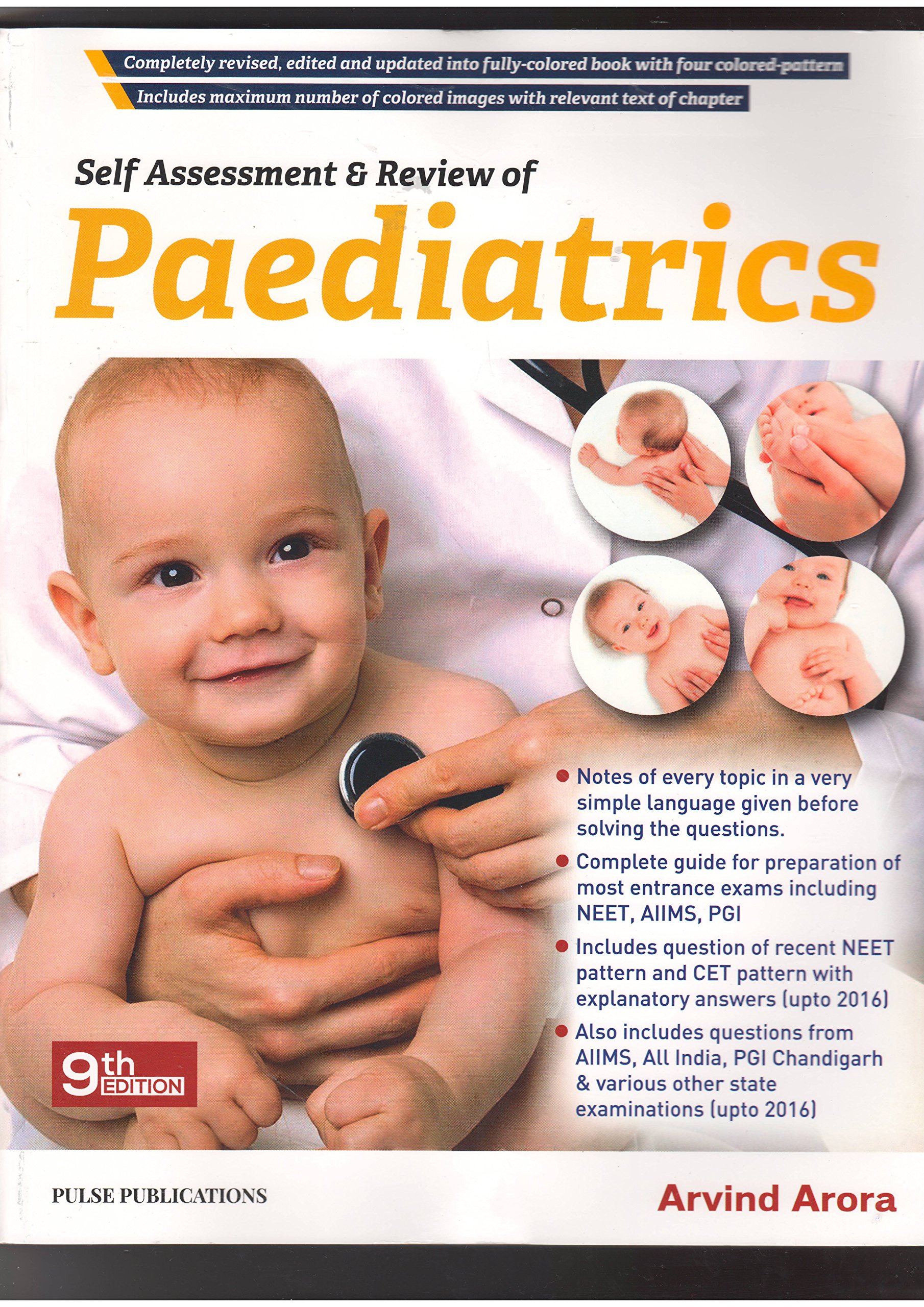 Self Assessment & Review of paediatrics 9ed 2017