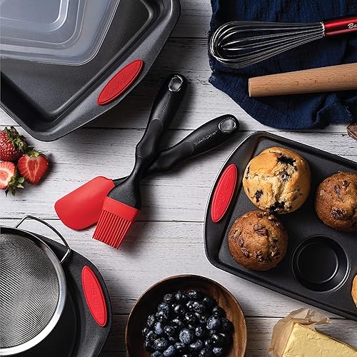 Miniatura 4 de Baker's Secret Juego de 3 bandejas para hornear para horno - Juego de 3 bandejas de galletas - Bandejas de cocina para hornear, sartenes