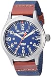 Expedition Scout 40mm Men’s Analog Watch | Luminous Hands | Durable Comfortable Adjustable Strap | 24 Hour Time | Rugged Outdoor Watch | 50M Water Resistance