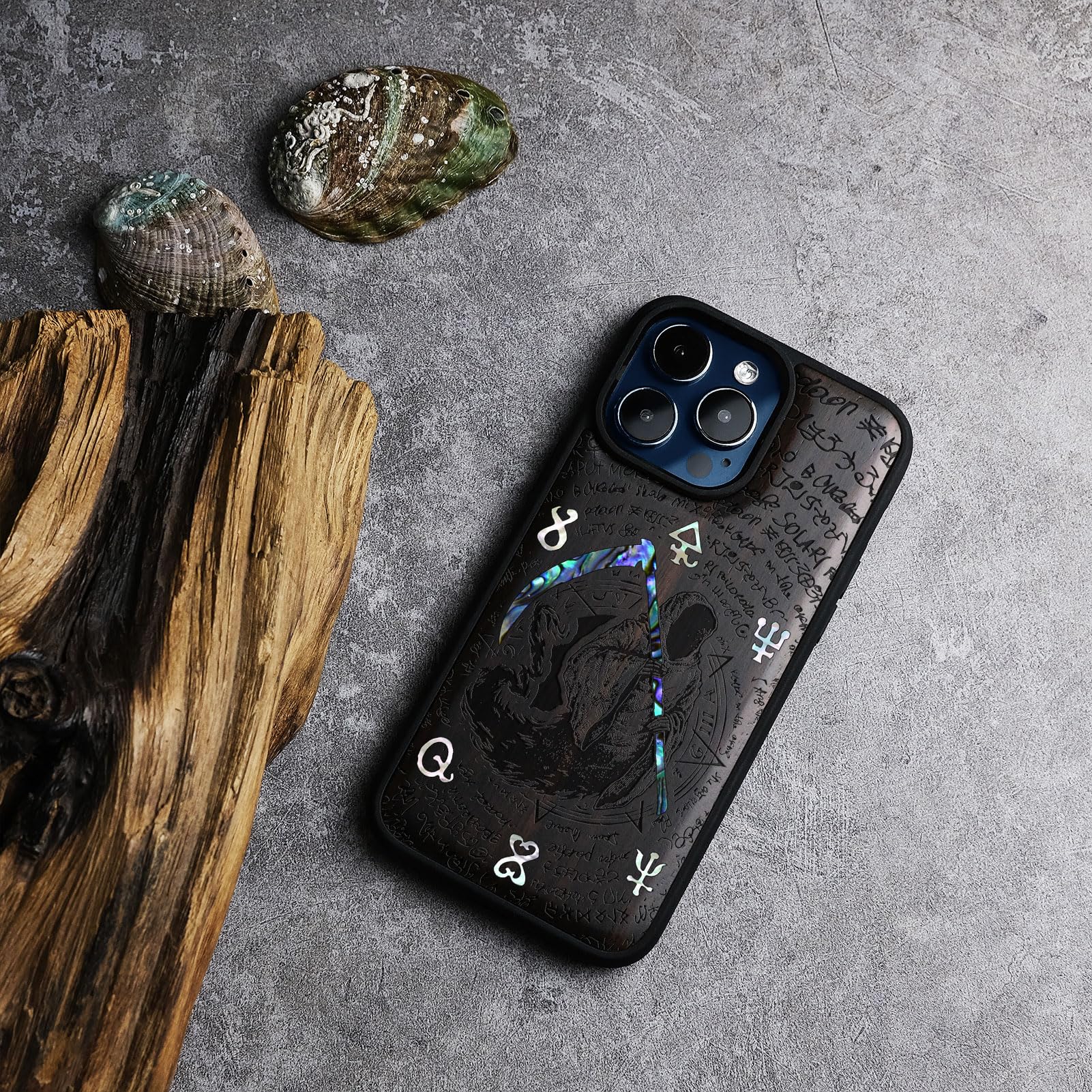 Amazon.com: Carveit Handcrafted Case for iPhone 15 Pro Max, The