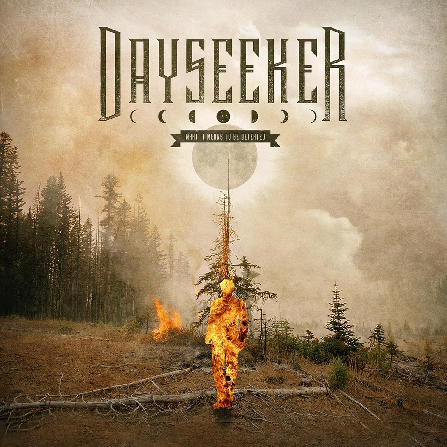 WHAT IT MEANS TO BE DEFEATED (FOREST FIRE VARIANT) por Dayseeker — capa do álbum