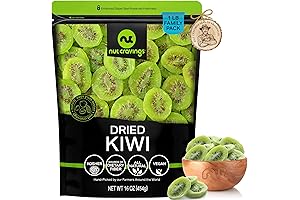 Sun Dried Kiwi Slices, Naturally Sweet 1lb Resealable Bag