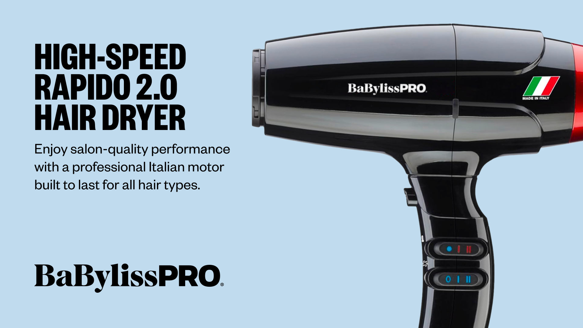 Amazon.com: BaBylissPRO High-Speed Hair Dryer | 2000W Brushless