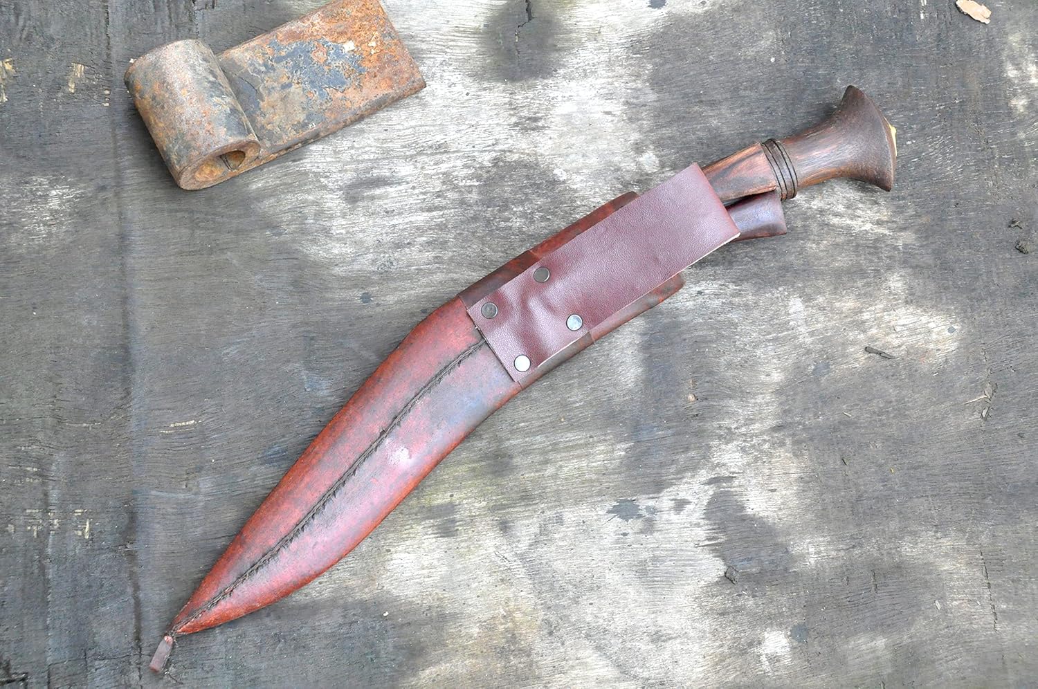 Farmer Villager Kukri-Authentic 13 inches Long machete-Real working khukuri machete - Ideal for Camping, Bushcraft, Outdoor & Survival Use-from Nepal