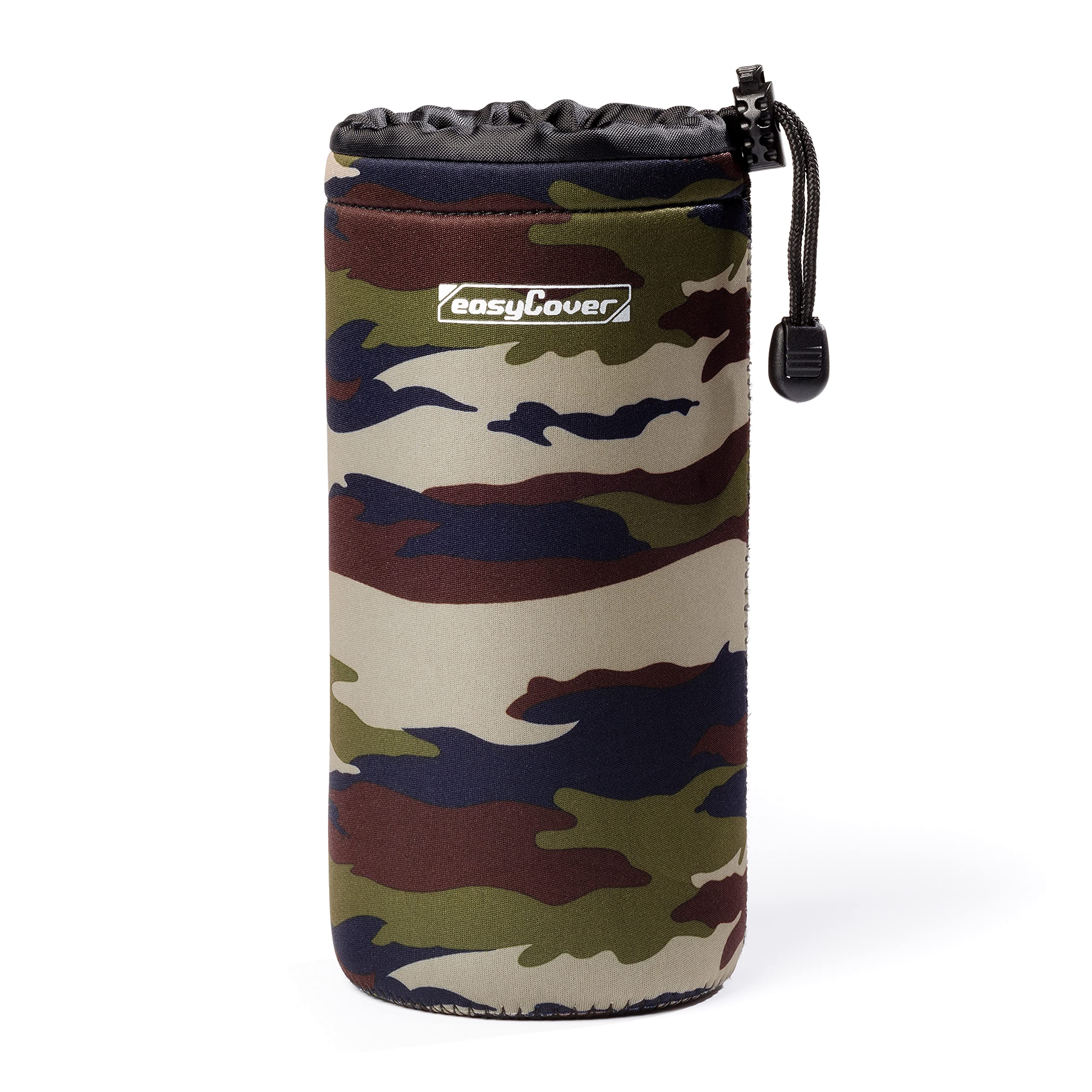 EasyCover Housse De Protection Néoprène Pour Objectif Photo - Taille Moyenne - Camouflage