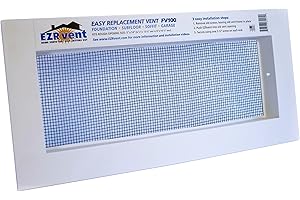 FV100-8H Easy Replacement Vent - Innovative Ventilation Solution for Garages and Foundations