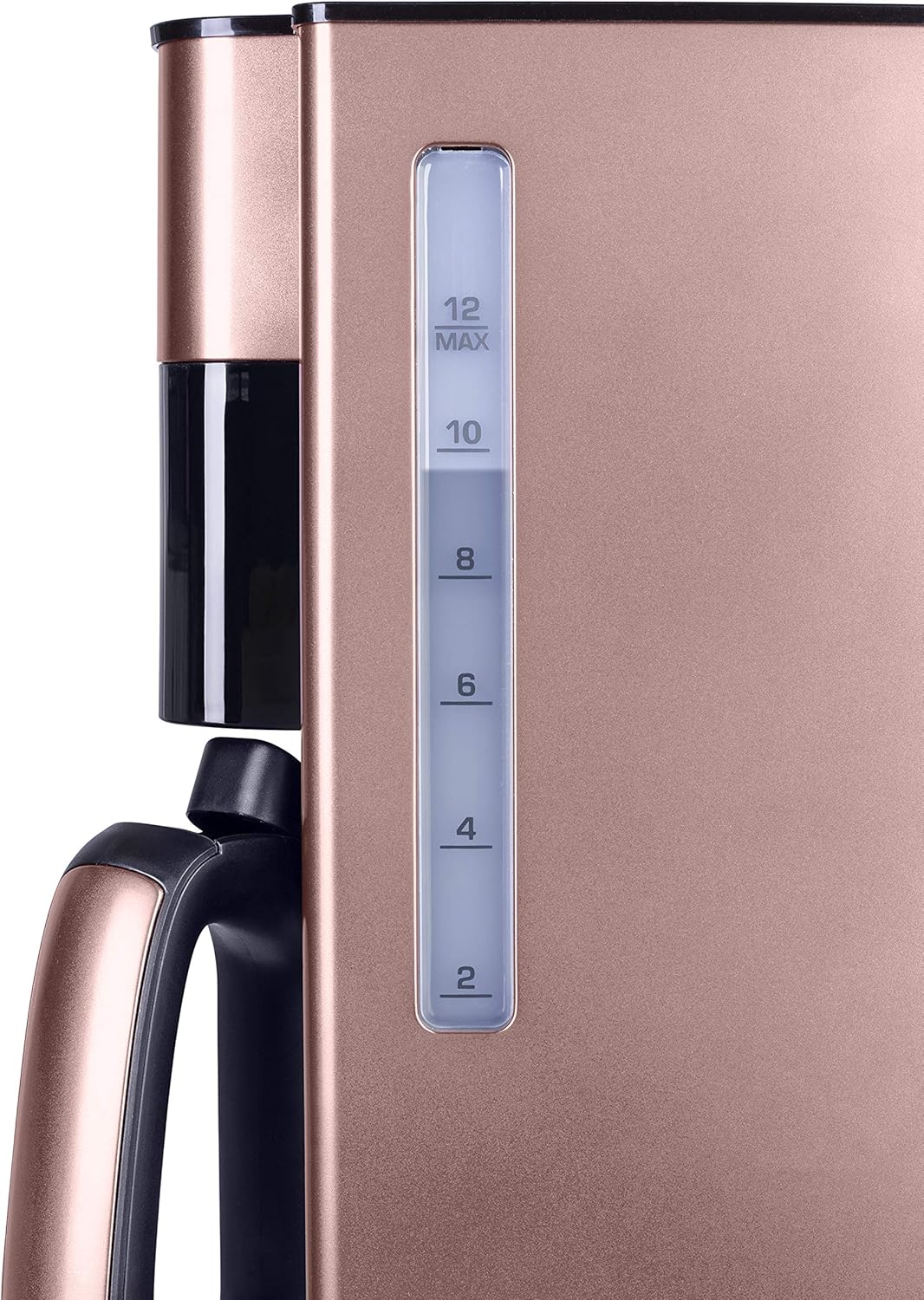 Fakir 9232001 Aroma Grande/macchina da caffè con filtro in vetro, con display touch, indicatore del livello dellacqua, fino a 12 tazze, rosa-1000 Watt Fakir 9232001 Aroma Grande/macchina da caffè con filtro in vetro, con display touch, indicatore del livello dellacqua, fino a 12 tazze, rosa-1000 Watt