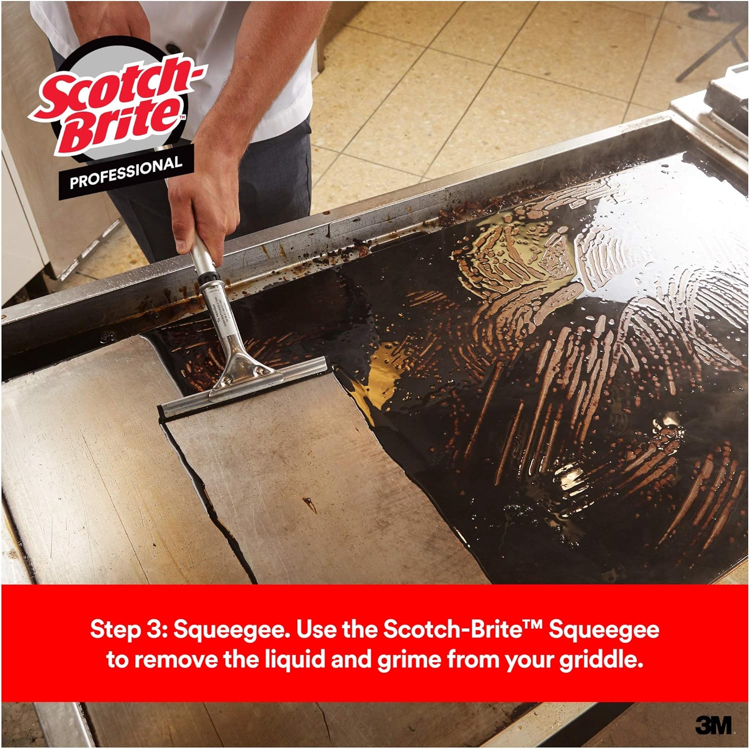 3M Quick Clean Griddle Cleaning System Starter Kit