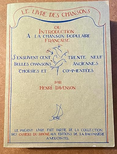 Introduction a la Chanson Populaire