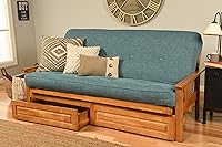 Vista 44 de MFD Futón Montana, Verde, Madera, Colchón canadiense