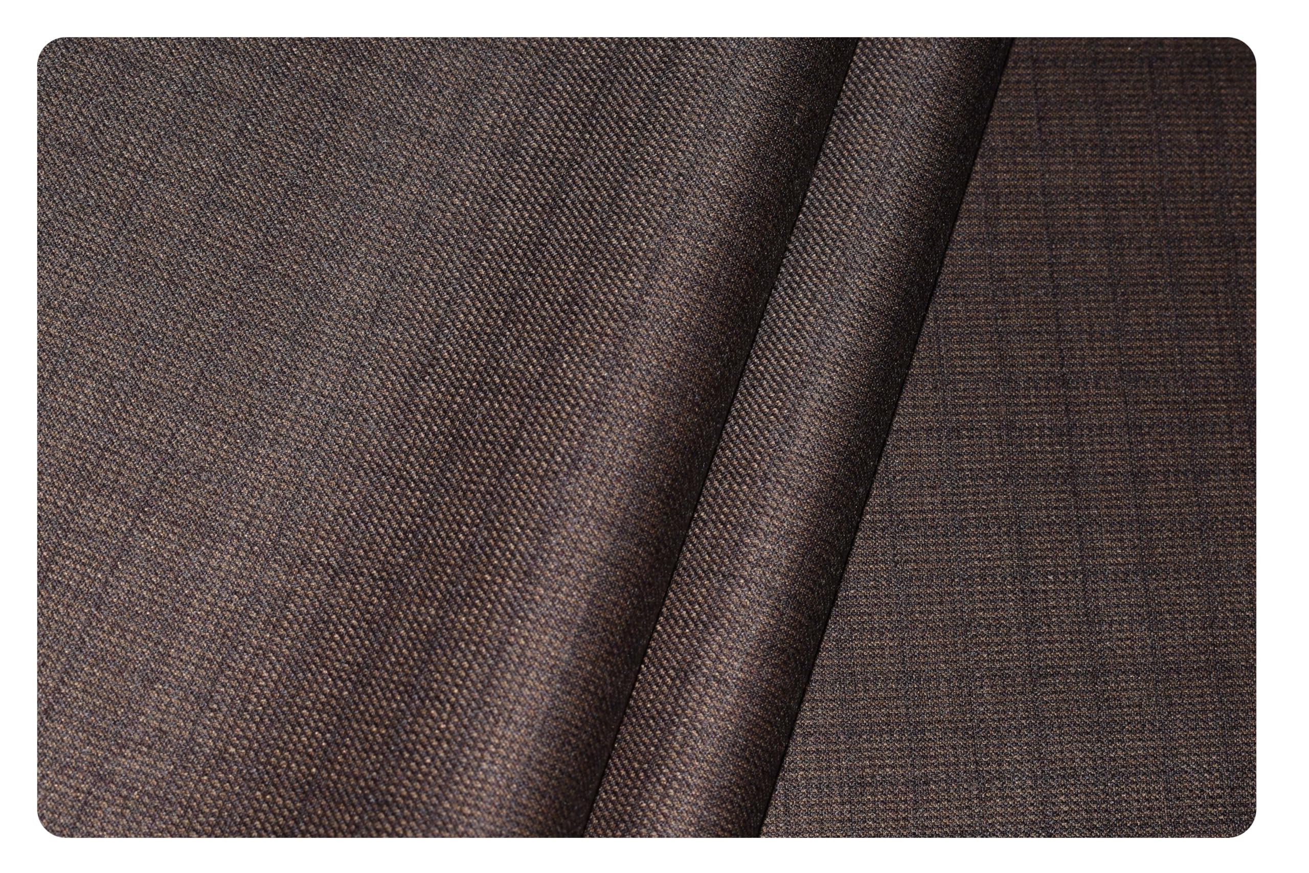 arvind Men's Super 120's Merino Wool Checkered Unstitched Trouser or Blazer Suit Fabric (MA43Q1)-picture-11