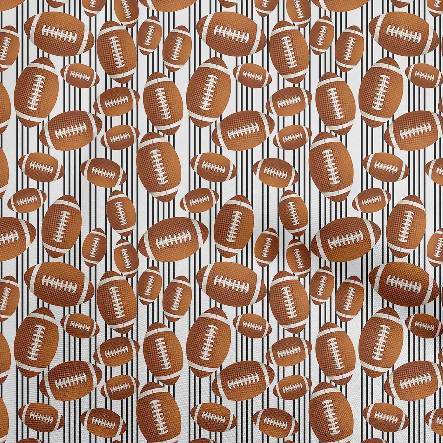 oneOone Viscose Chiffon Orange Fabric Sports Quilting Supplies Print Sewing Fabric by The Yard 42 Inch Wide