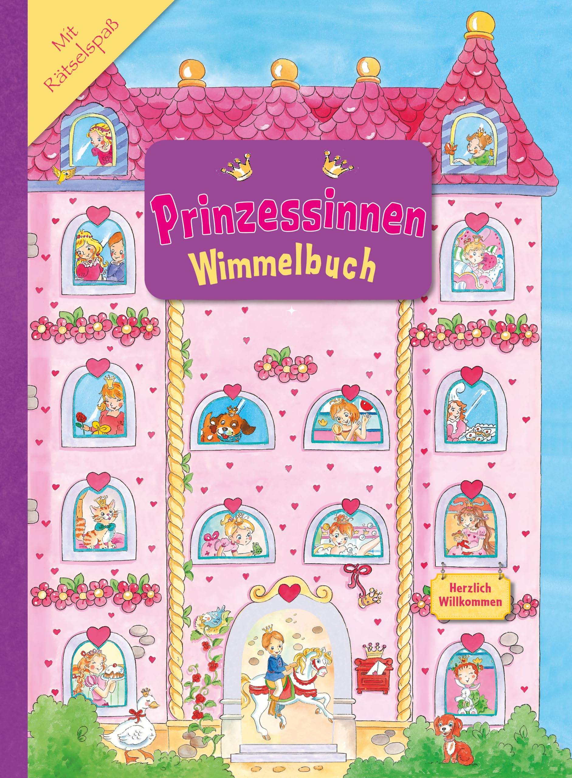 Prinzessinnen Wimmelbuch: Mit Rätselspaß I Ab 3 Jahren