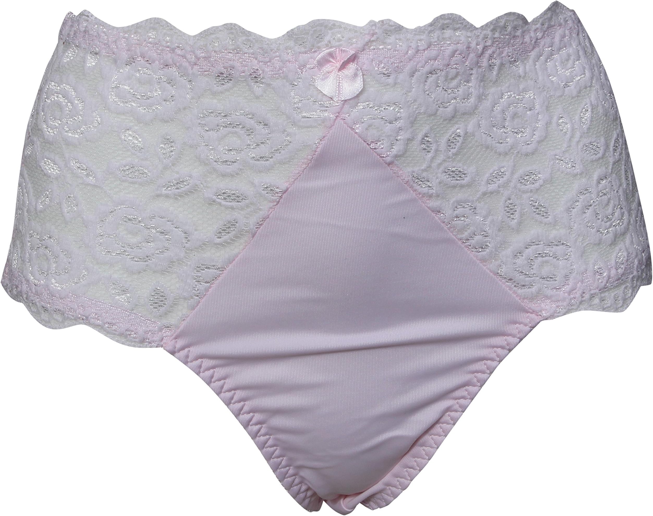 Pink Lace Knickers Briefs Panties size XXL 22-24