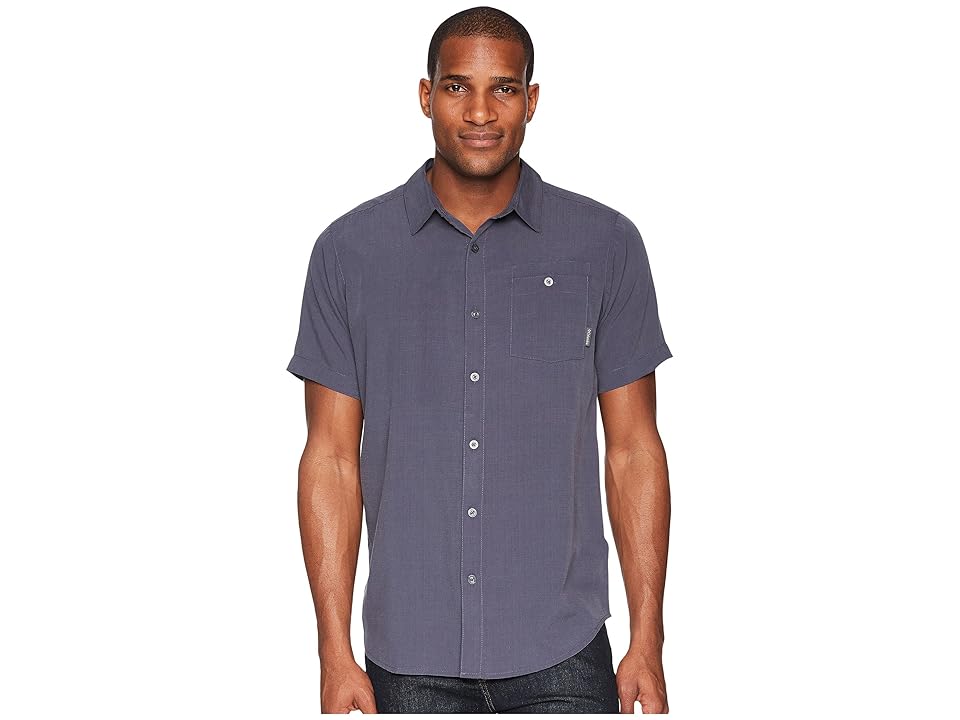 

Columbia Mossy Trailtm S/S Shirt (India Ink) Men's Short Sleeve Button Up